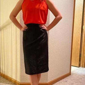 Silk banana republic skirt